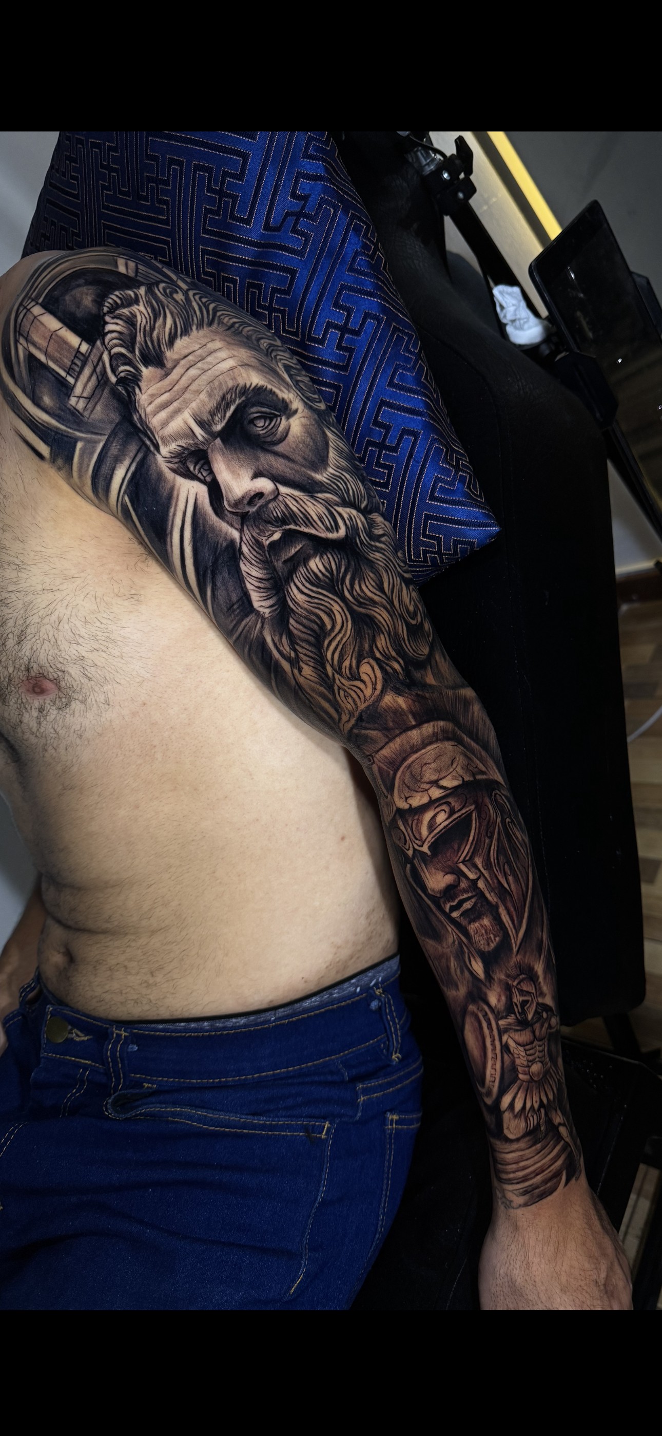 Tatuaje realizado por Ángel
