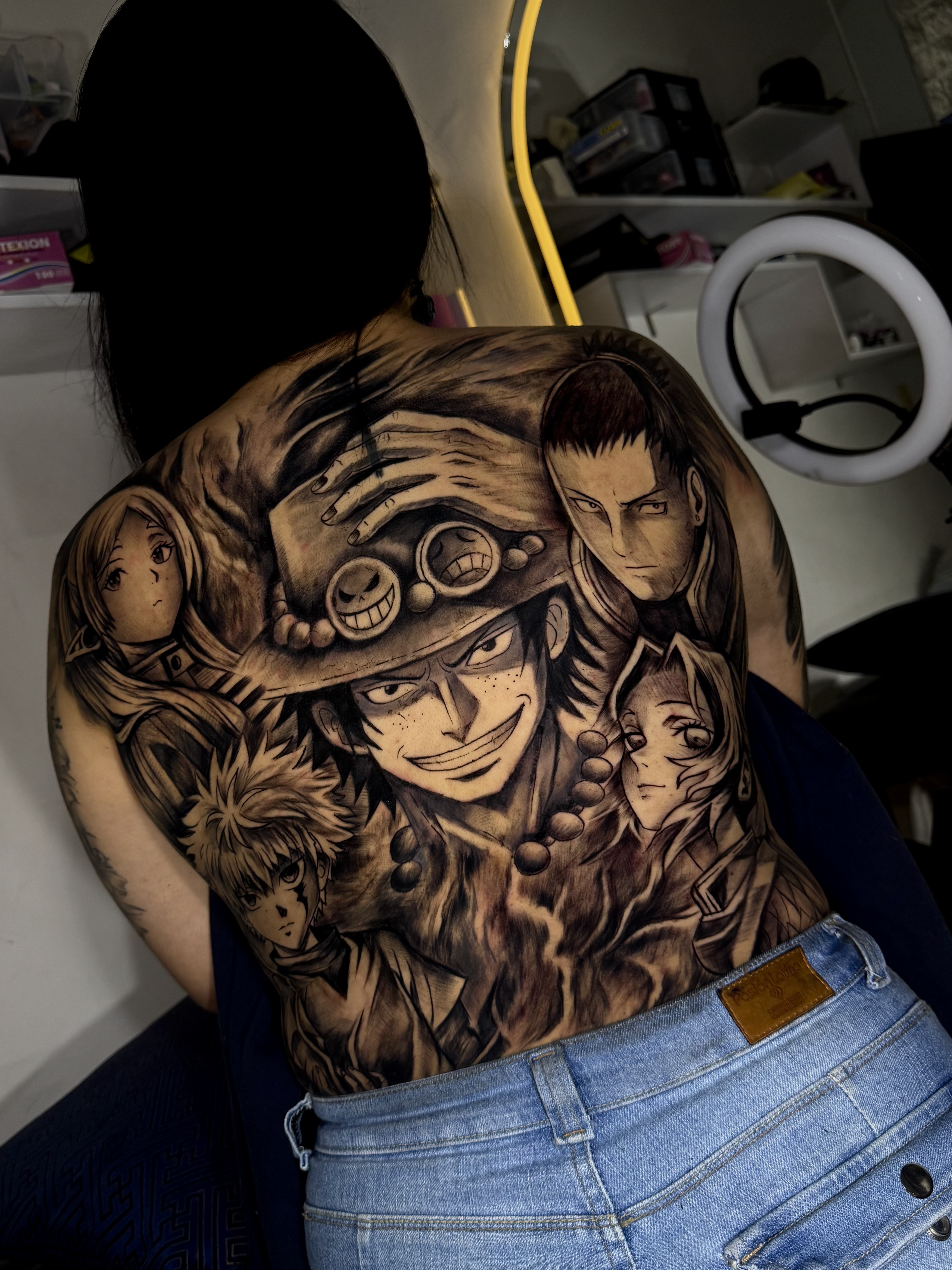 Tatuaje realizado por Ángel