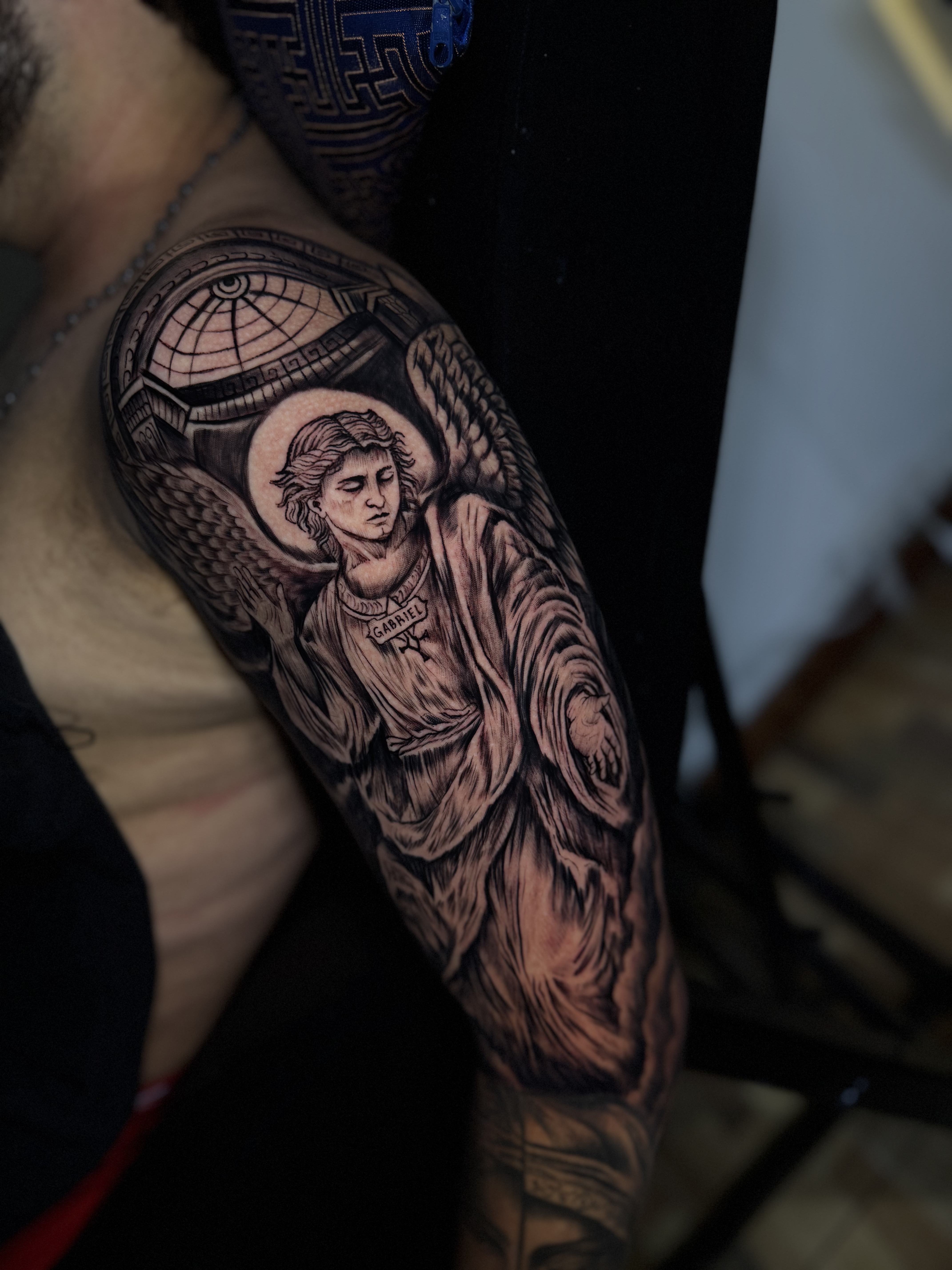 Tatuaje realizado por Ángel