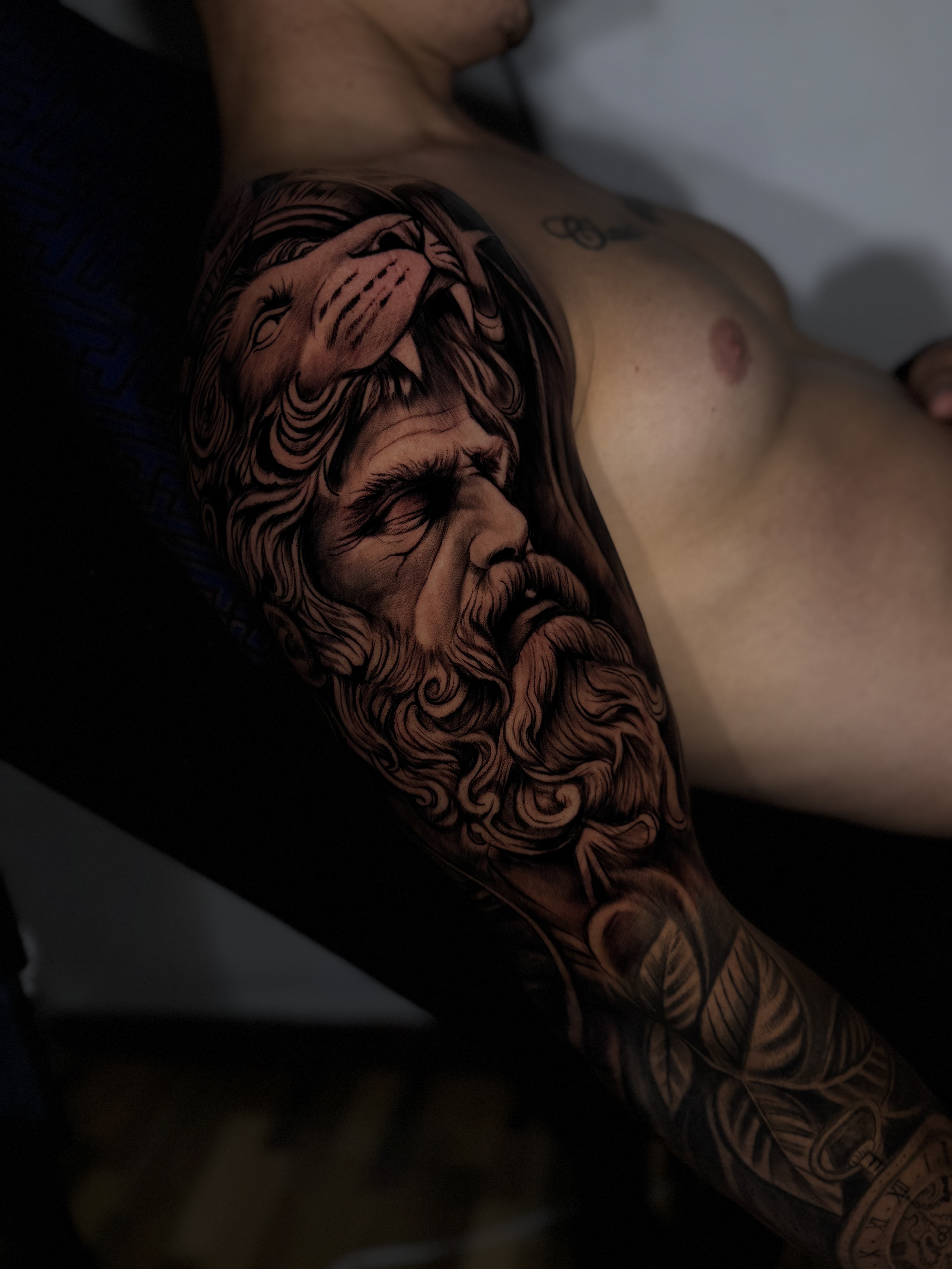 Tatuaje realizado por Ángel