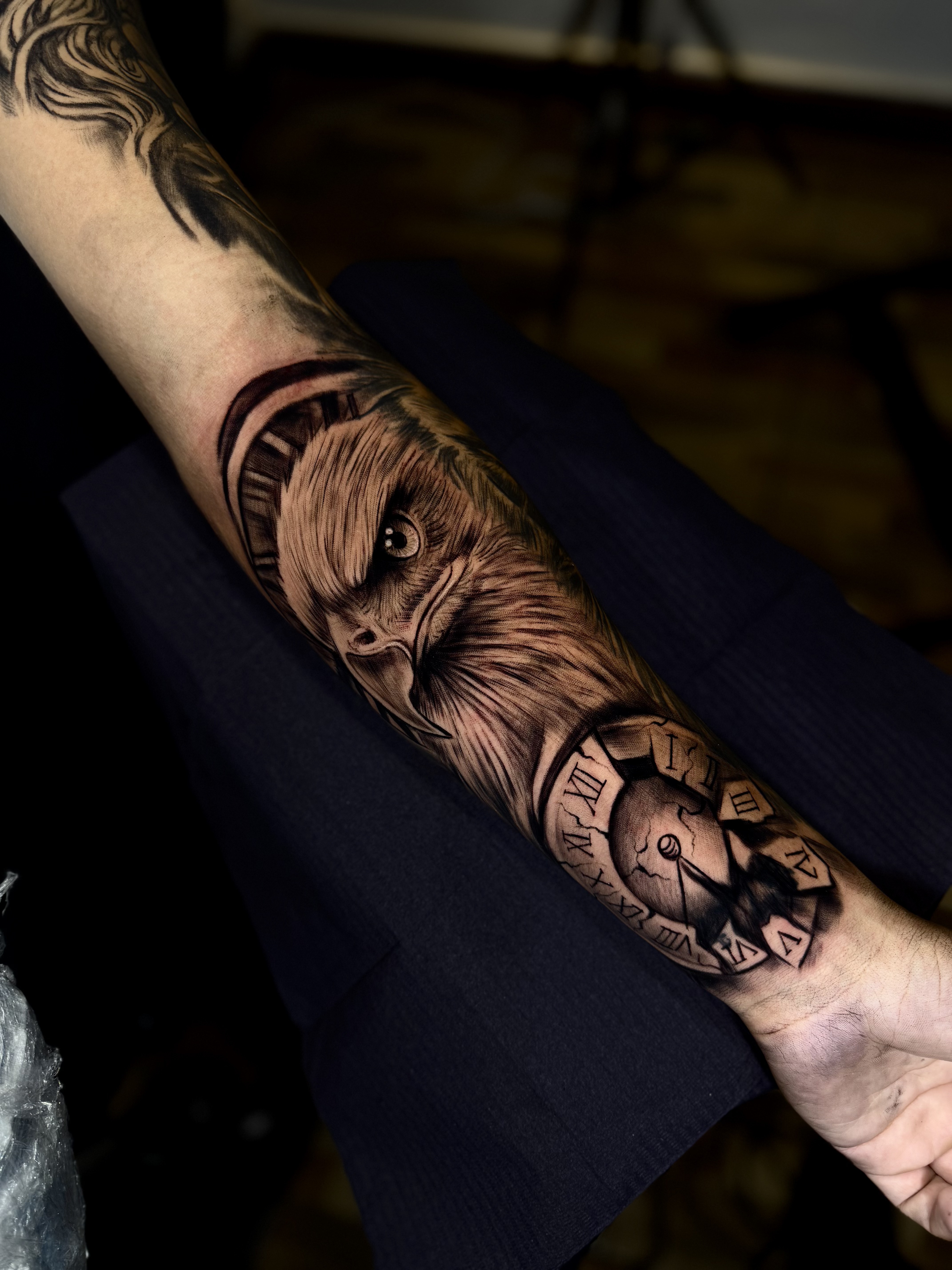 Tatuaje realizado por Ángel