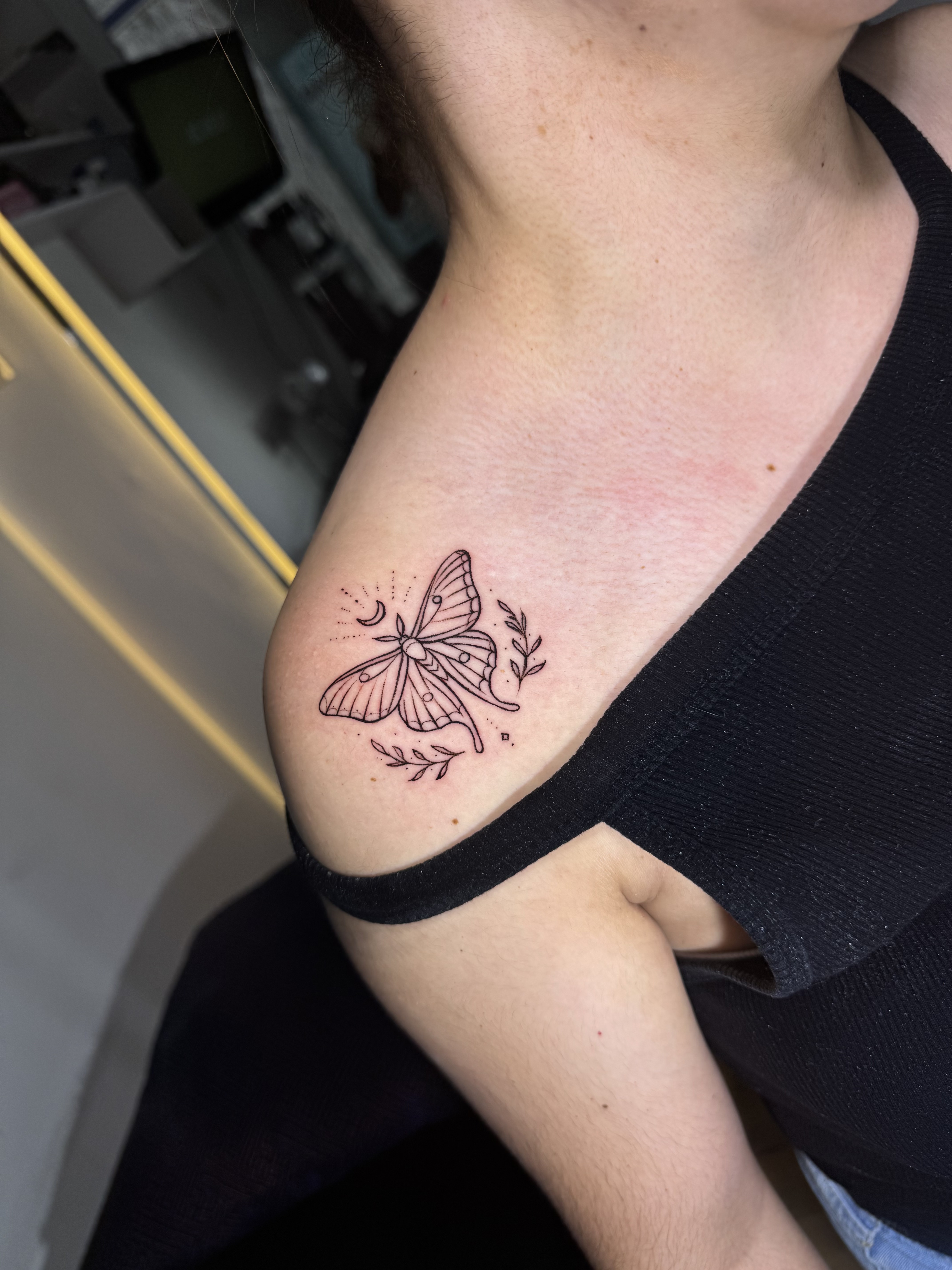 Tatuaje realizado por Ángel