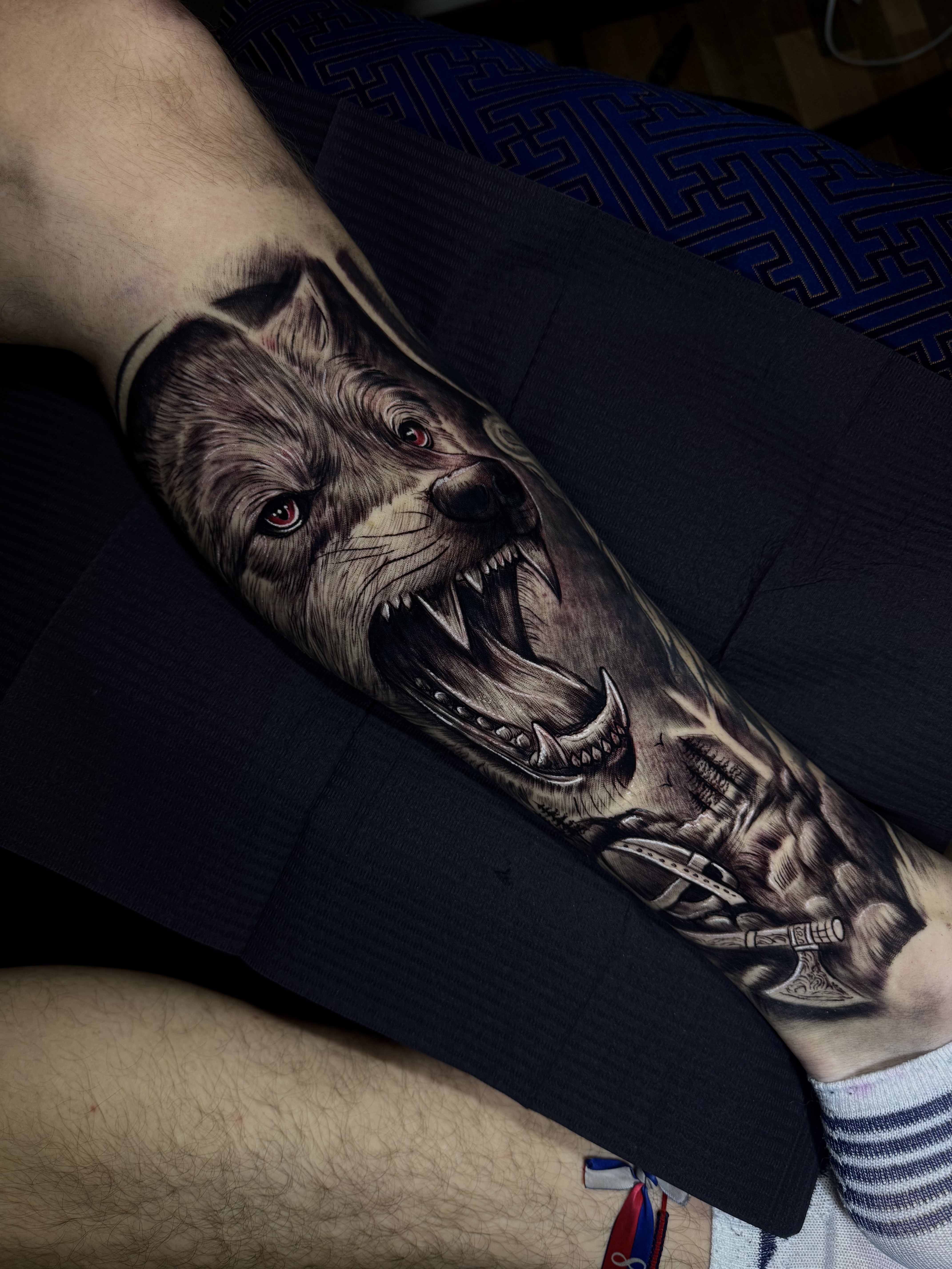Tatuaje realizado por Ángel