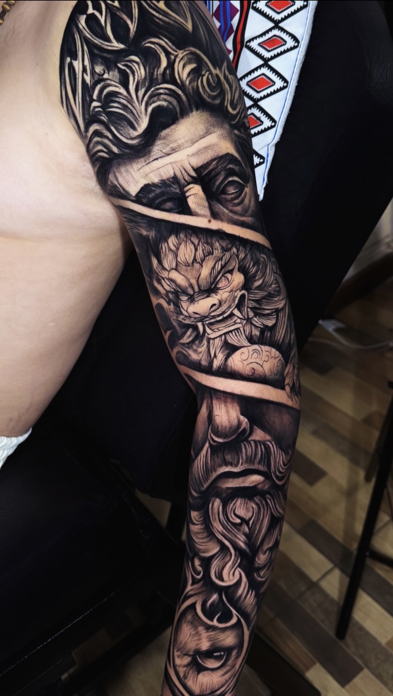 Tatuaje realizado por Ángel