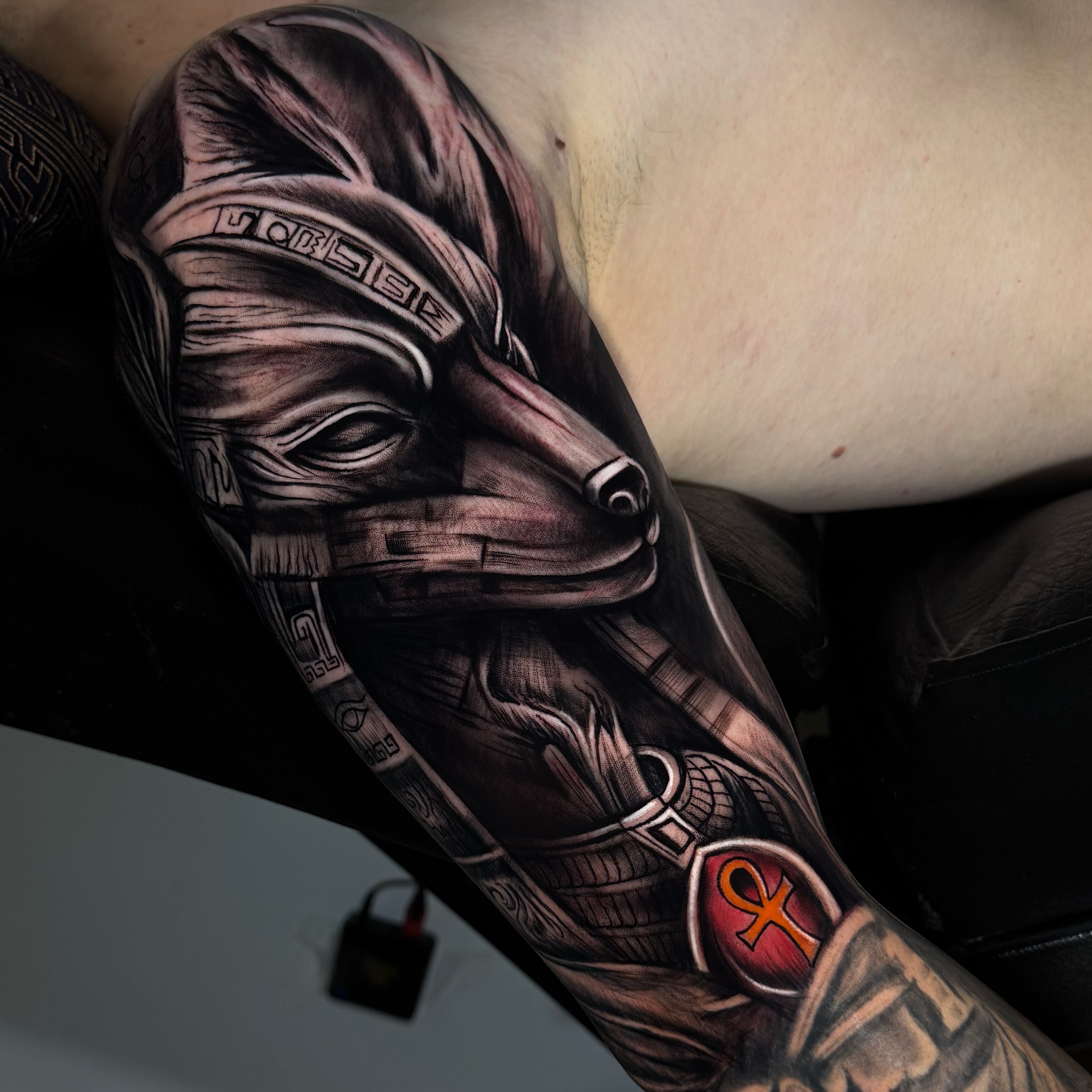 Tatuaje realizado por Ángel